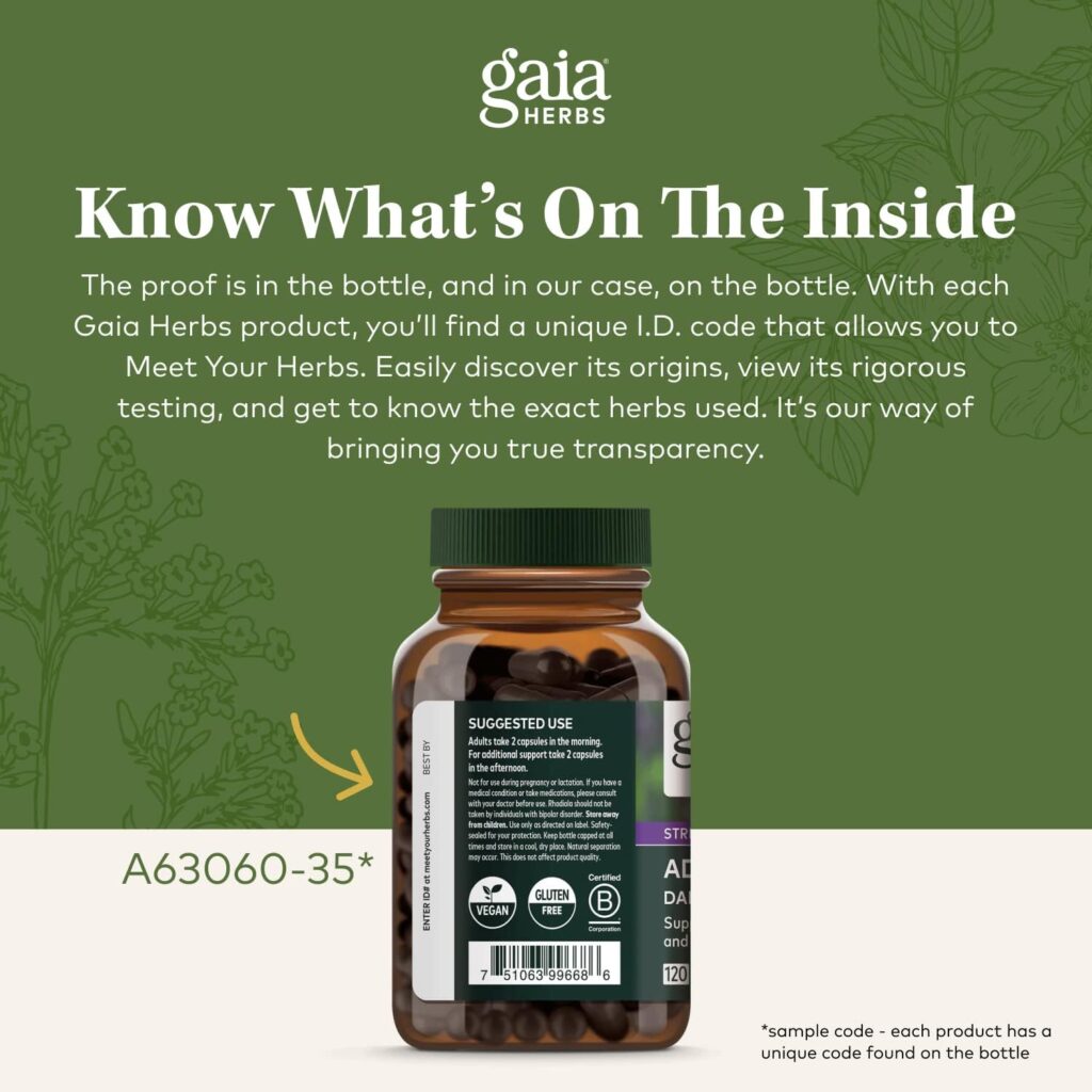 Gaia Herbs Vitex Berry (Chaste Tree) - Supports Hormone Balance  Fertility for Women - Helps Maintain Healthy Progesterone Levels to Support Menstrual Cycle Health - 60 Vegan Caps (30-Day Supply)